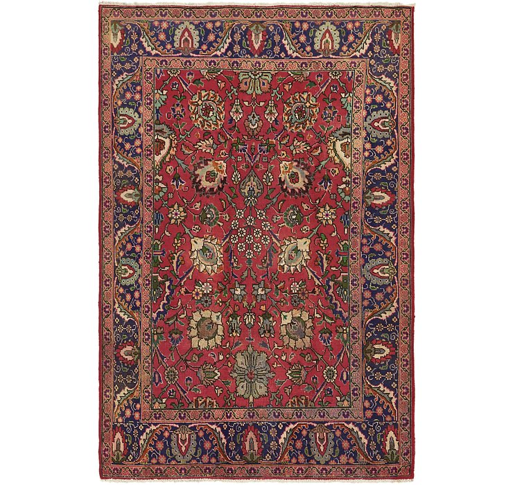 6' 2 x 9' 10 Tabriz Persian Rug