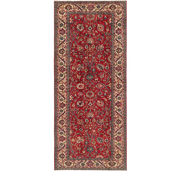 4' 8 x 10' 8 Tabriz Persian Runner Rug