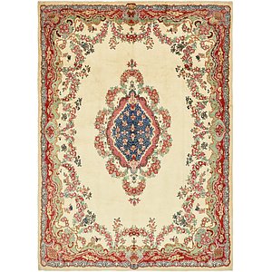 9' 4 x 13' Meshkabad Persian Rug