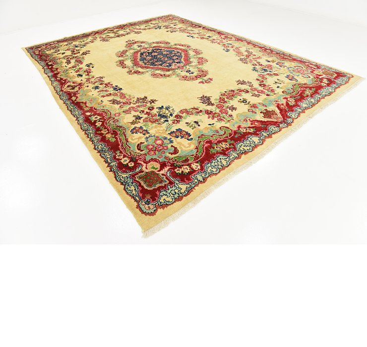 9' 4 x 12' 9 Meshkabad Persian Rug