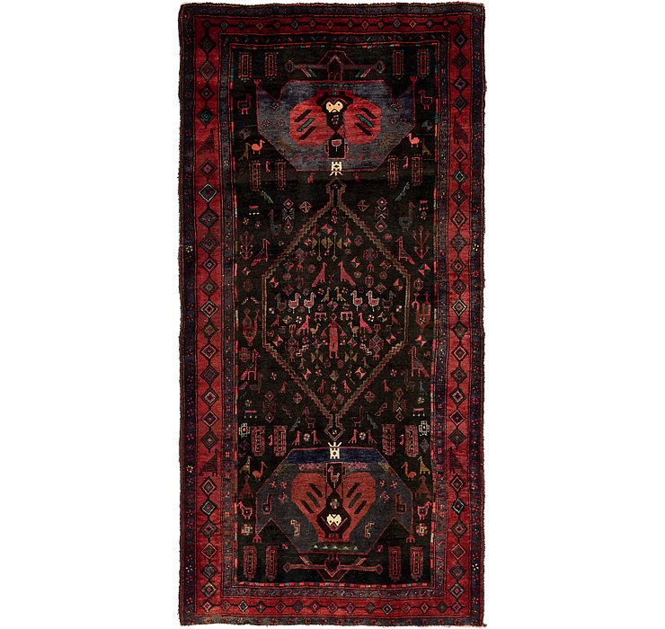 5' x 10' 6 Sirjan Persian Runner Rug