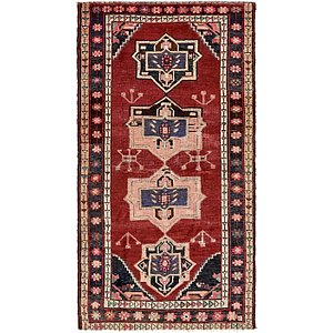 Unique Loom 4' 4 x 7' 5 Hamedan Persian Rug