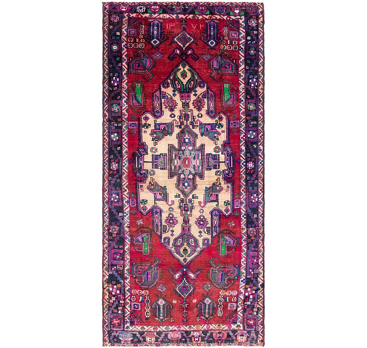 6' x 13' 4 Hamedan Persian Runner ...