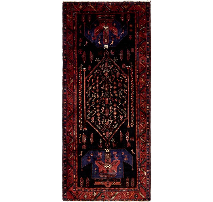 5' x 10' 11 Sirjan Persian Runner Rug