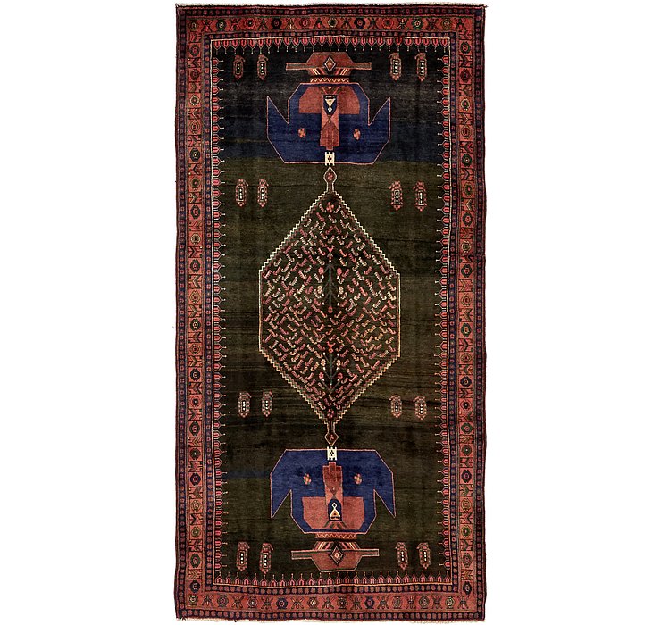 5' 3 x 10' 6 Sirjan Persian Runner Rug