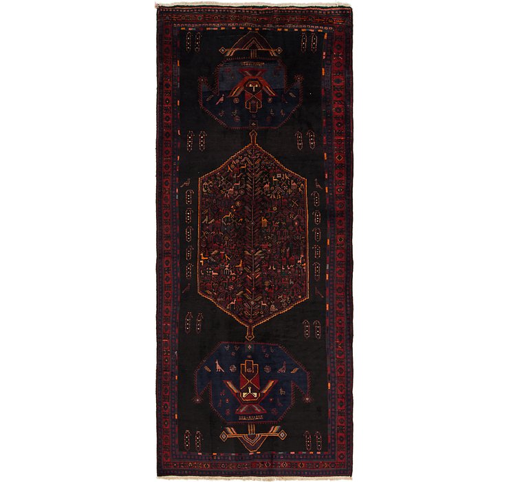 5' x 12' 3 Sirjan Persian Runner Rug