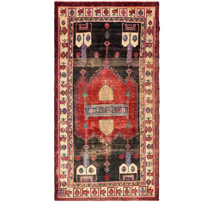 HandKnotted 5' 2 x 10' 2 Koliaei Persian Runner ...