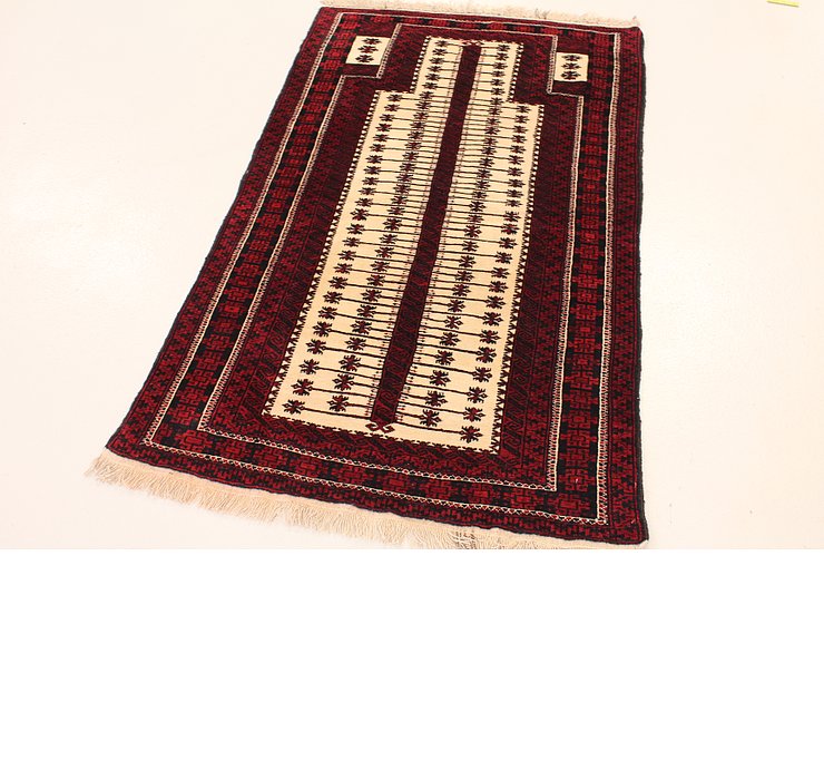 3' 1 x 5' 1 Balouch Persian Rug