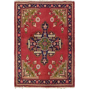 Unique Loom 3' 5 x 4' 10 Tabriz Persian Rug