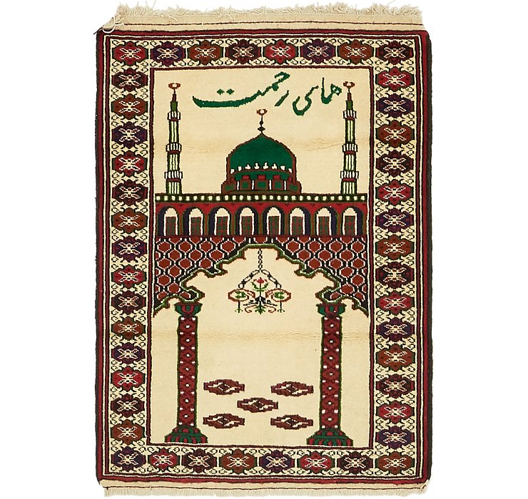 2' 8 x 3' 10 Balouch Persian Rug