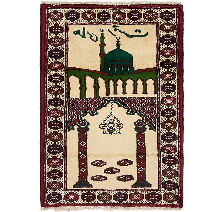 HandKnotted 2' 8 x 3' 10 Balouch Persian Rug