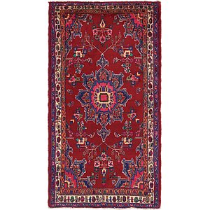 Unique Loom 3' 4 x 6' 4 Mehraban Persian Rug
