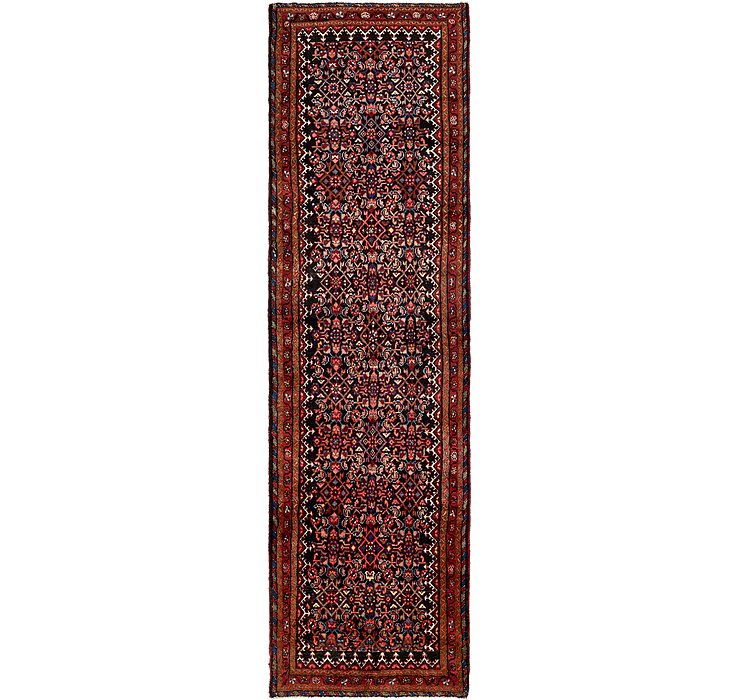 3' 9 x 13' 1 Hossainabad Persian Run...