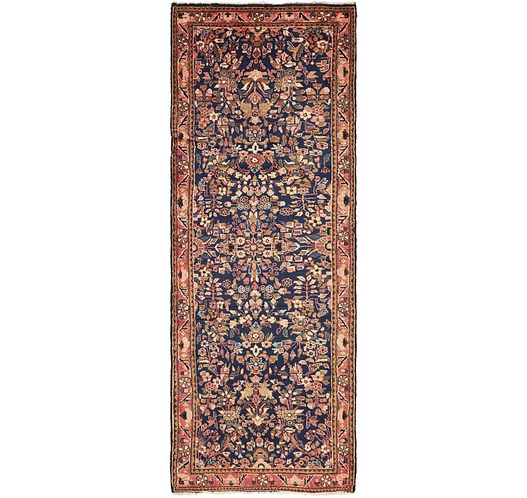 3' 9 x 10' 8 Borchelu Persian Runner...