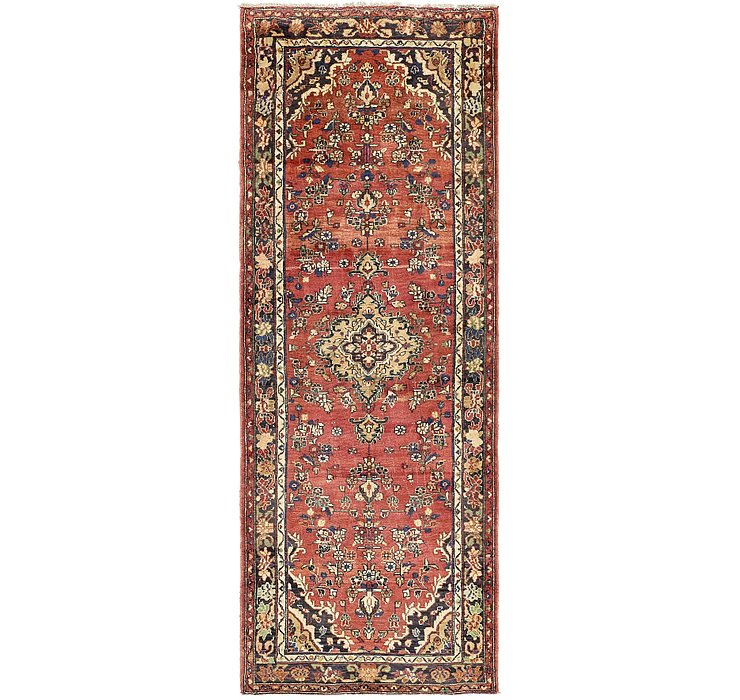 3' 6 x 9' 7 Khamseh Persian Runner ...
