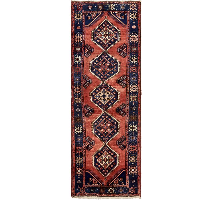 3' 7 x 10' 6 Borchelu Persian Runner...