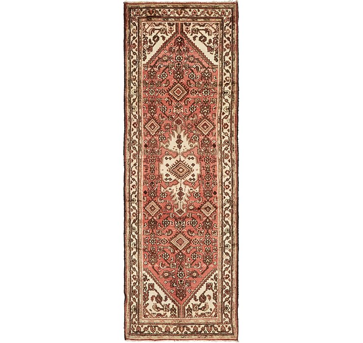 3' 2 x 9' 6 Hossainabad Persian Run...