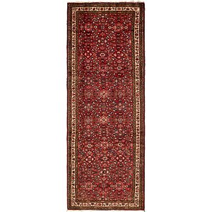 Unique Loom 3' 9 x 11' Hossainabad Persian Run...