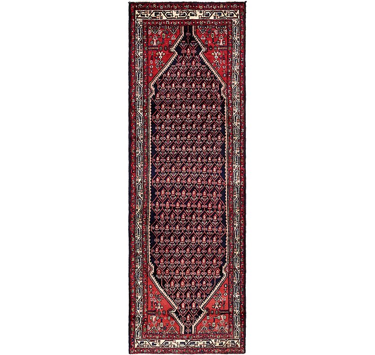 3' 8 x 10' 5 Hossainabad Persian Run...