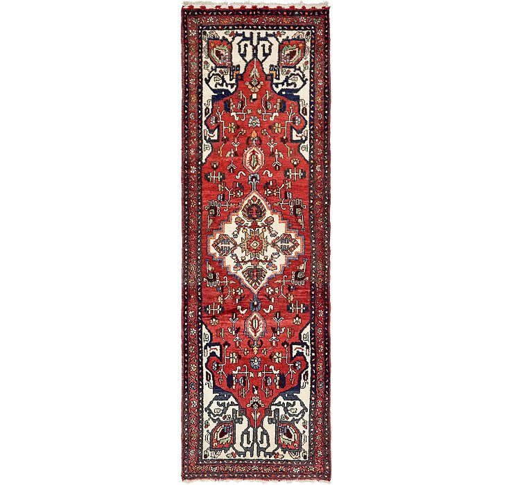 3' 3 x 10' 3 Hamedan Persian Runner ...