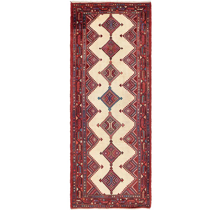 4' x 10' 6 Chenar Persian Runner Rug