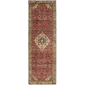 3' 6 x 11' Hossainabad Persian Run...