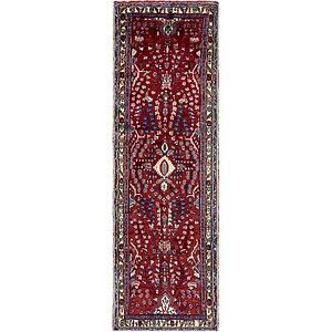 3' 4 x 10' Hamedan Persian Runner ...