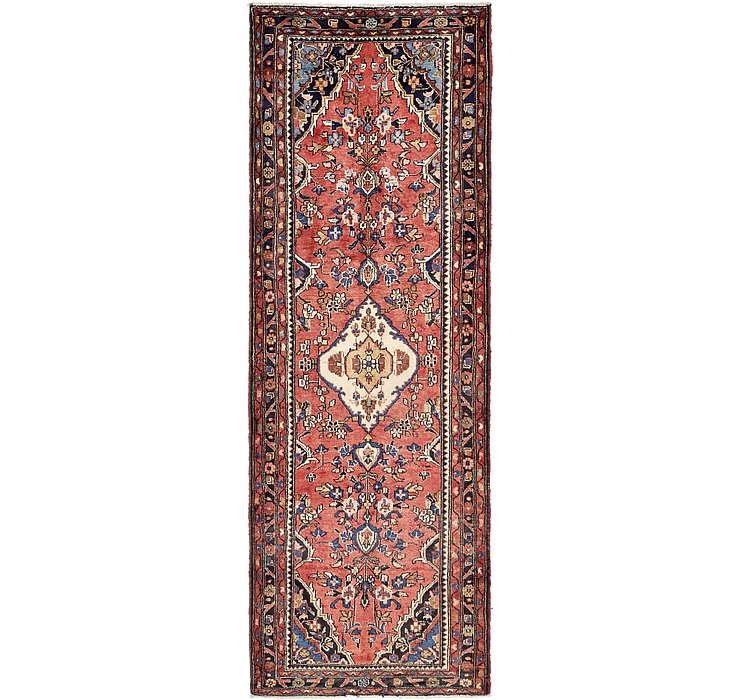 3' 9 x 10' 1 Hamedan Persian Runner ...