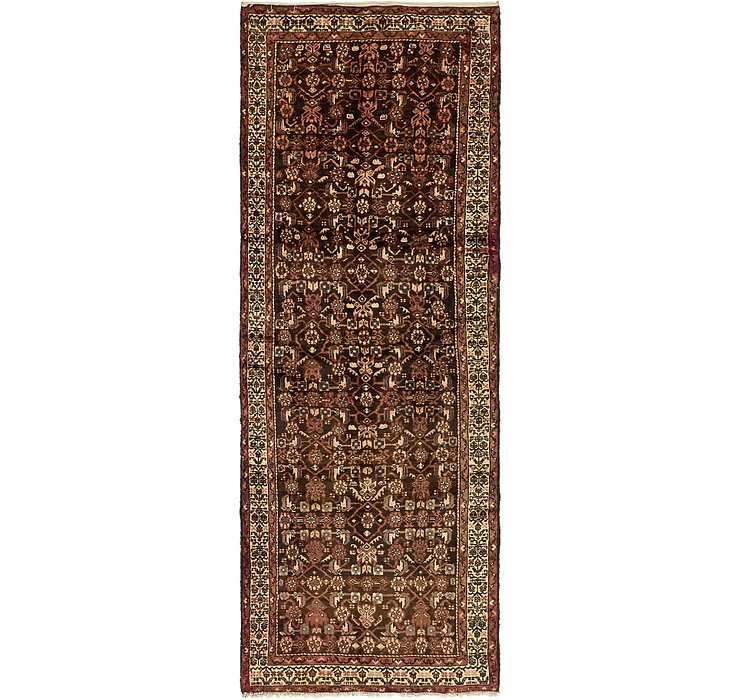 3' 6 x 10' Hossainabad Persian Run...