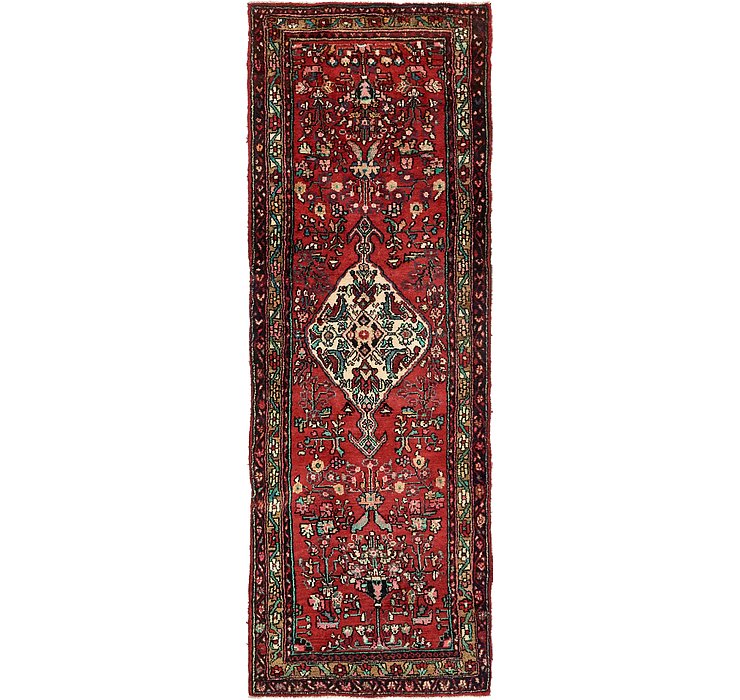 3' 7 x 10' 7 Hamedan Persian Runner ...
