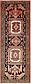 3' 7 x 9' 7 Khamseh Persian Runner Rug thumbnail