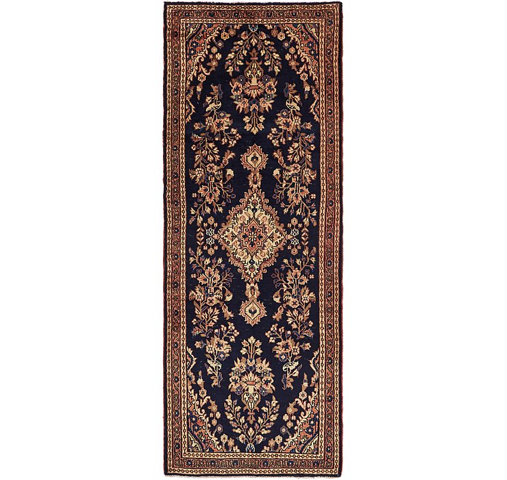 3' 7 x 9' 10 Khamseh Persian Runner ...