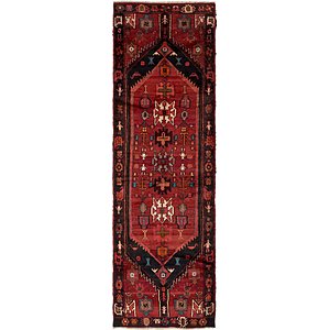 3' 6 x 11' 9 Hamedan Persian Runner ...