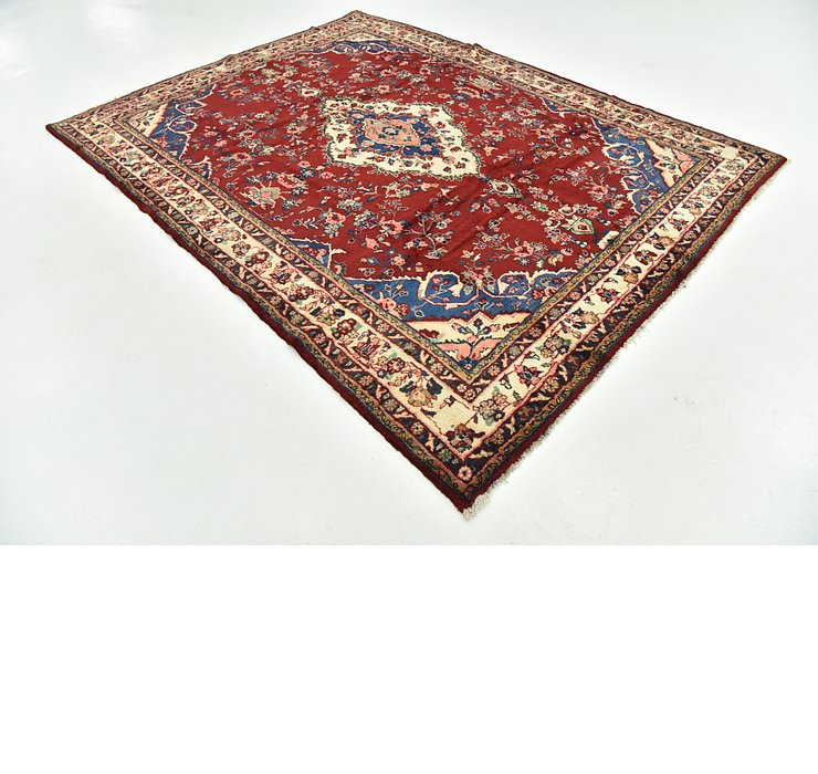 7' x 9' 2 Hamedan Persian Rug