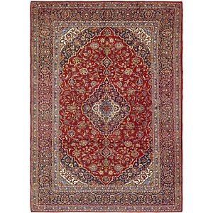 8' 4 x 11' 6 Kashan Persian Rug