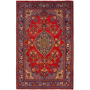 7' 2 x 11' 2 Golpayegan Persian Rug