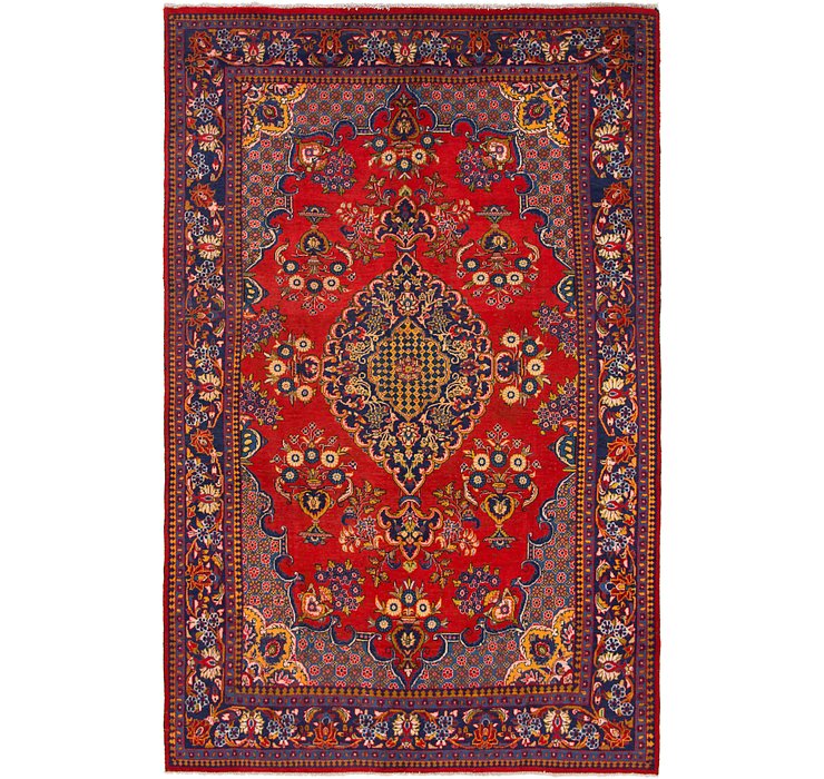 7' 2 x 11' 2 Golpayegan Persian Rug
