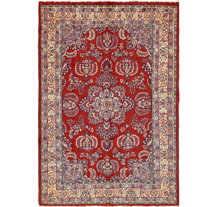 7' 2 x 10' 2 Shahrbaft Persian Rug