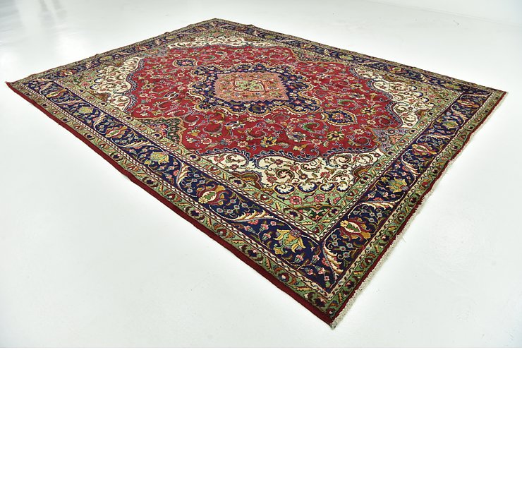 9' 7 x 12' 10 Tabriz Persian Rug