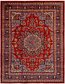 9' 9 x 12' 7 Mashad Persian Rug thumbnail image 1