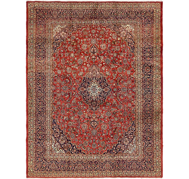 9' 9 x 12' 7 Mashad Persian Rug