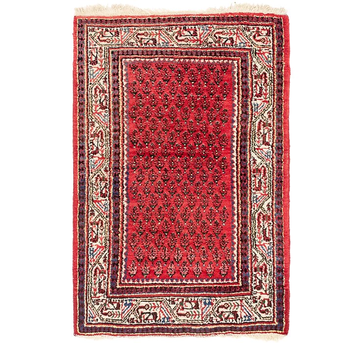2' 9 x 4' 5 Mir Persian Rug