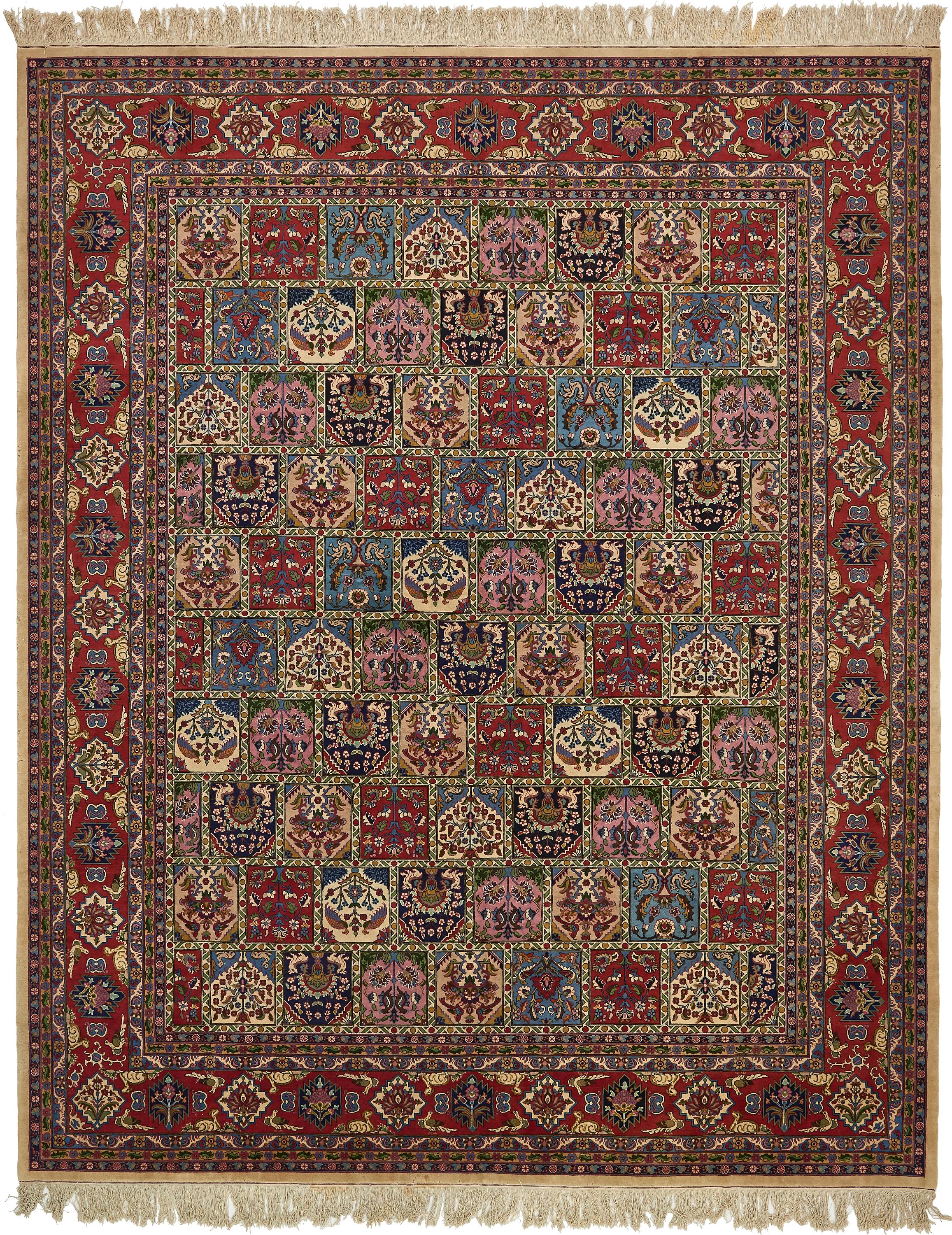 Red 13' 2 x 16' 4 Bakhtiar Persian Rug eSaleRugs