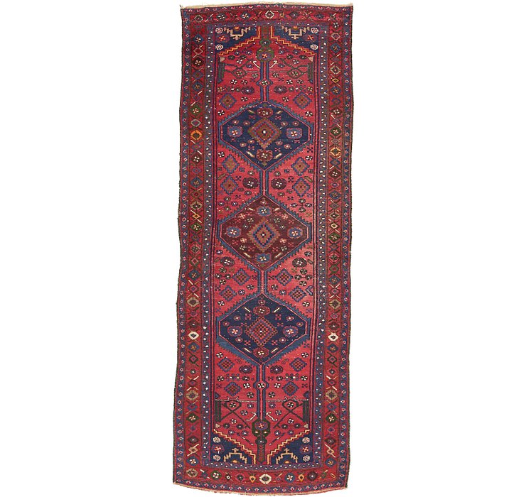 3' 6 x 9' 11 Hamedan Persian Runner ...