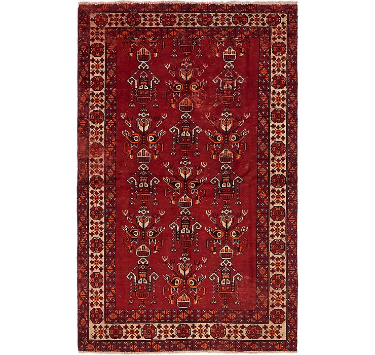 4' x 6' 6 Ferdos Persian Rug