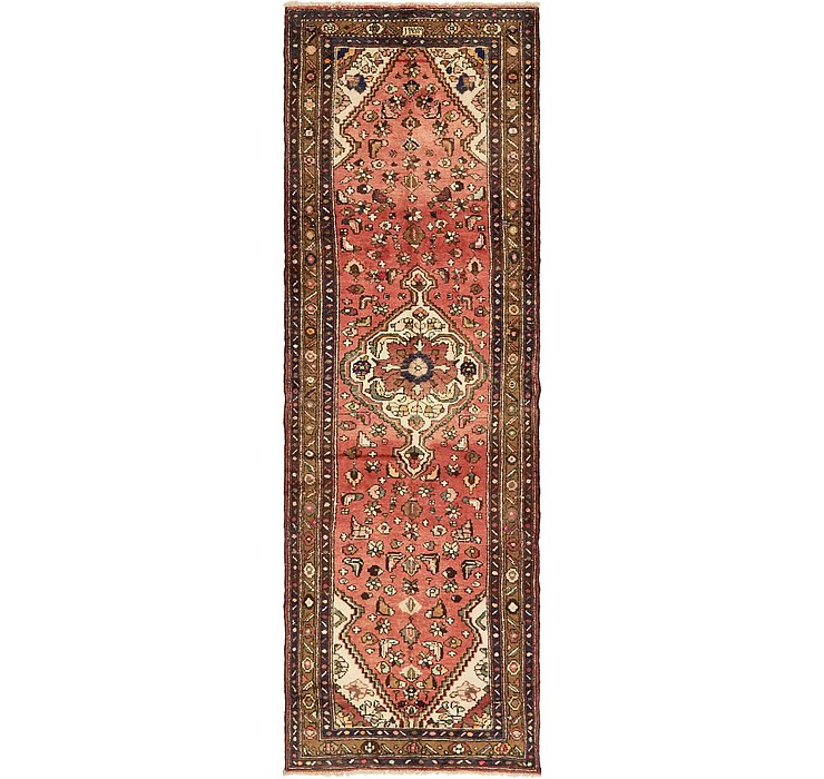 3' 6 x 10' 8 Hamedan Persian Runner ...