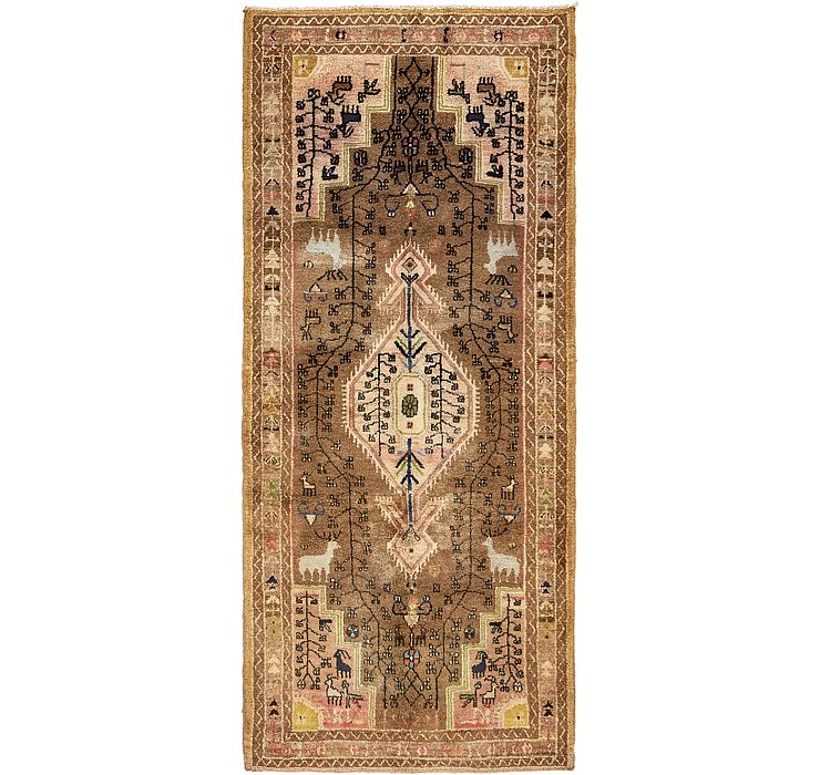 3' 10 x 8' 5 Hamedan Persian Runner ...
