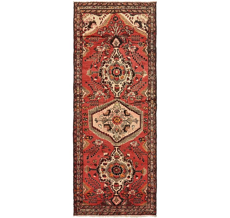 3' 8 x 9' 10 Hamedan Persian Runner ...