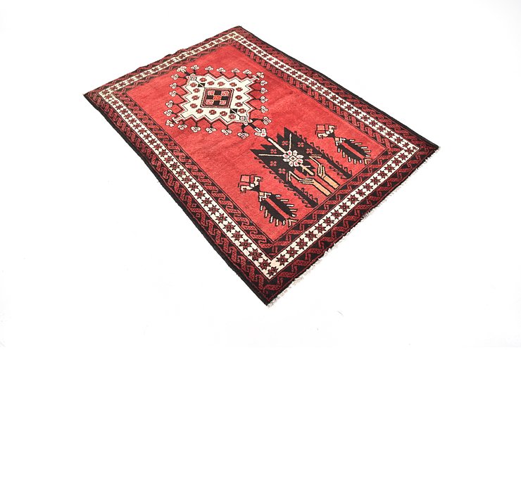4' x 5' 5 Ferdos Persian Runner Rug