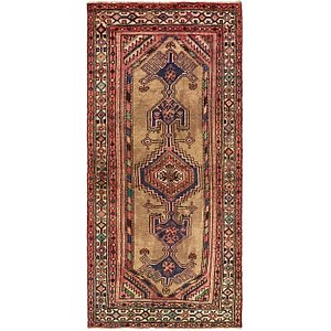 HandKnotted 3' 2 x 7' Zanjan Persian Runner Rug